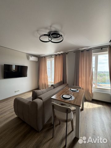 

Квартира-студия, 35 м², 2 кровати