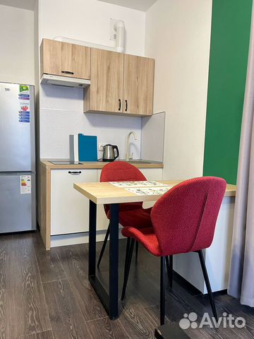

Квартира-студия, 27 м², 1 кровать