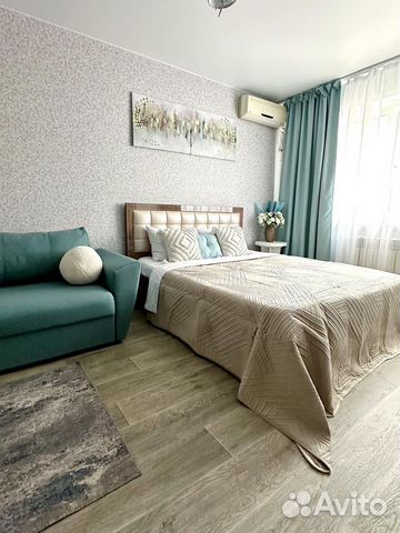 

1-к. квартира, 42 м², 2 кровати