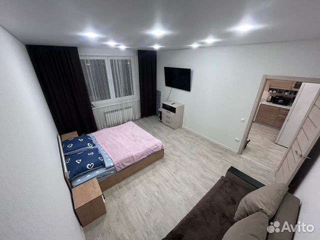 

1-к. квартира, 38,4 м², 2 кровати
