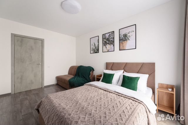 

1-к. квартира, 32 м², 2 кровати