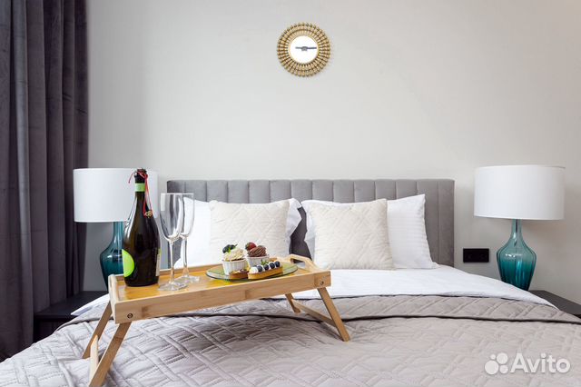 

1-к. квартира, 45 м², 2 кровати