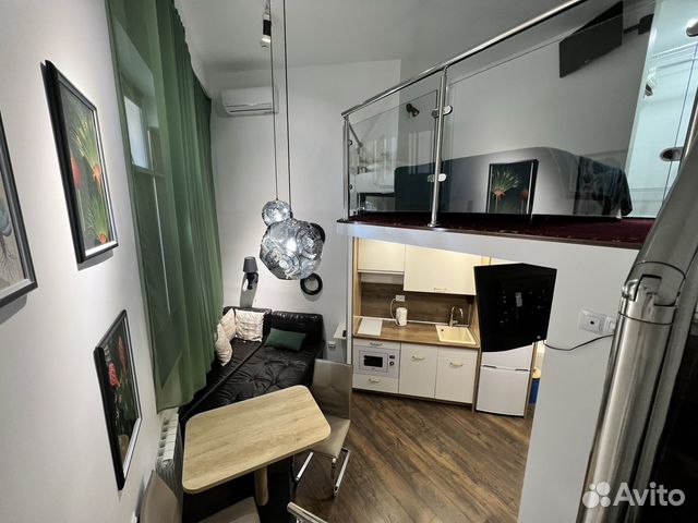 

Квартира-студия, 30 м², 3 кровати