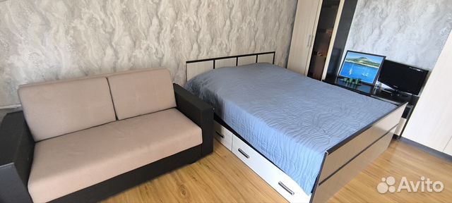

1-к. квартира, 40 м², 2 кровати