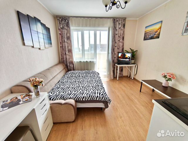 

Квартира-студия, 25 м², 2 кровати