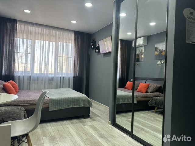 

Квартира-студия, 24 м², 2 кровати