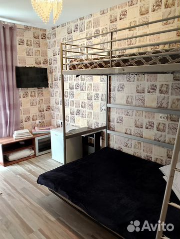 

Квартира-студия, 18 м², 2 кровати
