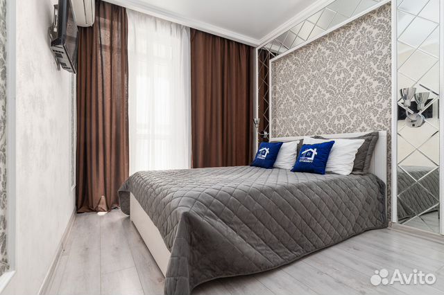 

1-к. квартира, 40 м², 2 кровати