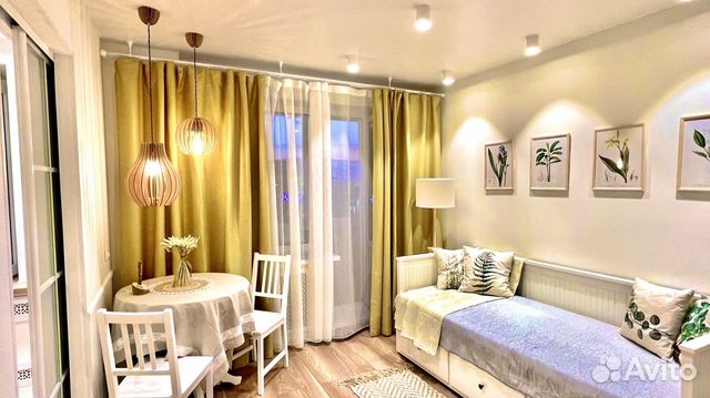 

1-к. квартира, 30 м², 2 кровати