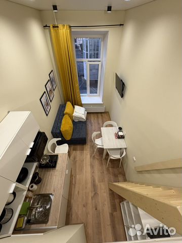 

Квартира-студия, 15 м², 2 кровати