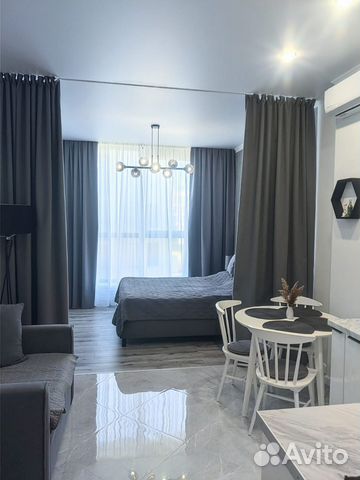 

Квартира-студия, 30 м², 2 кровати