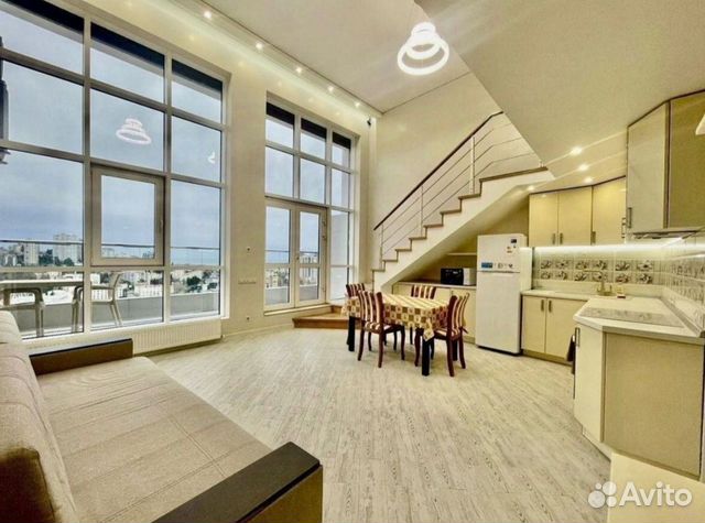

1-к. квартира, 72 м², 3 кровати