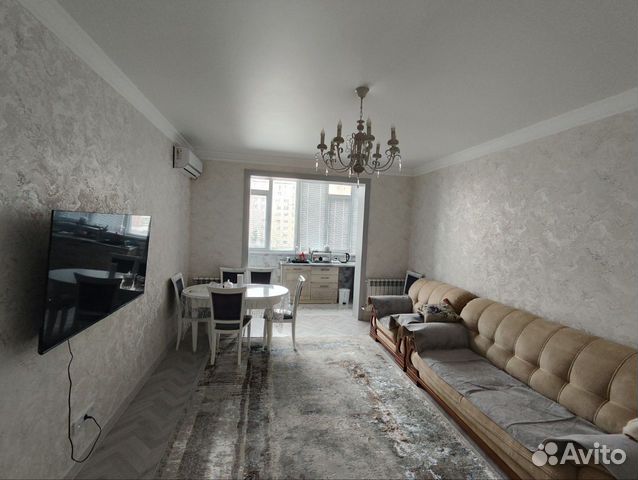 

1-к. квартира, 50 м², 2 кровати