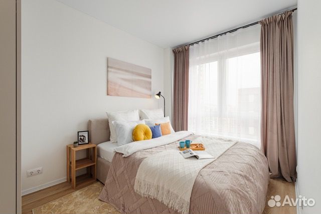 

1-к. квартира, 35 м², 2 кровати