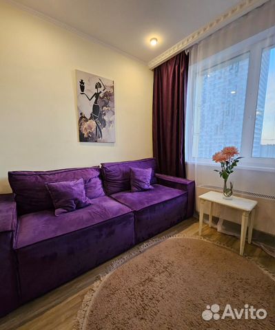 

1-к. квартира, 45 м², 3 кровати