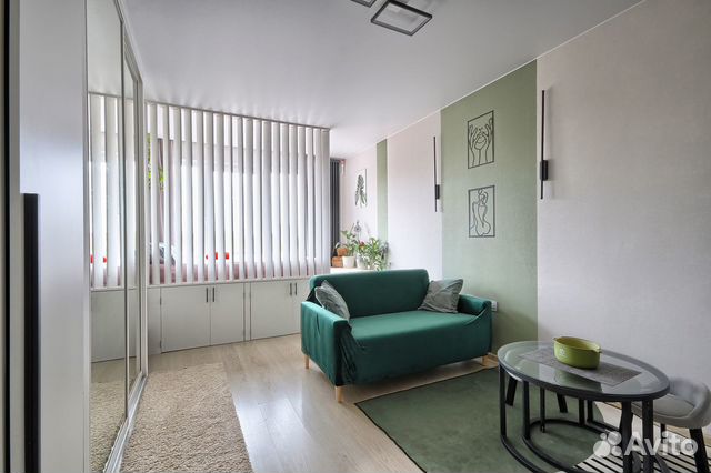 

1-к. квартира, 31 м², 2 кровати
