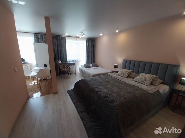 

1-к. квартира, 32 м², 2 кровати