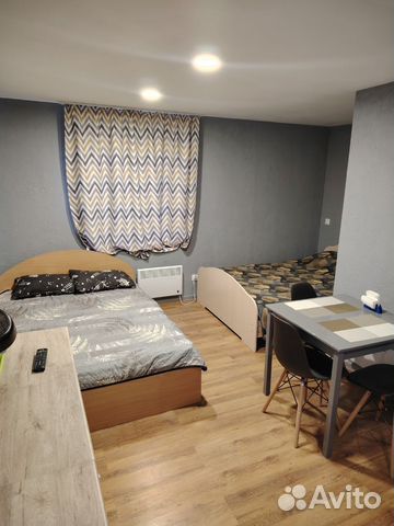 

Квартира-студия, 26 м², 2 кровати