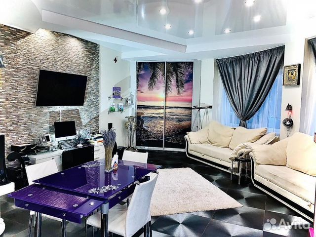 

Квартира-студия, 55 м², 2 кровати