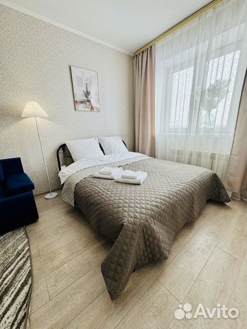 

1-к. квартира, 41 м², 2 кровати