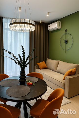 

1-к. квартира, 54,1 м², 2 кровати
