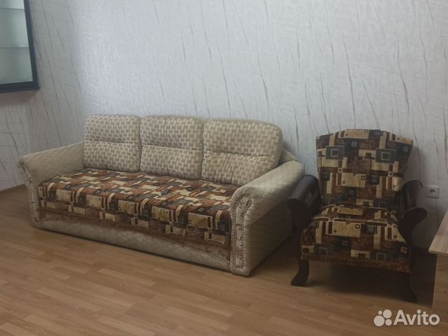 

1-к. квартира, 45 м², 2 кровати