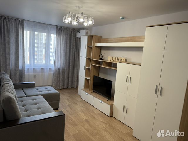 

1-к. квартира, 37 м², 1 кровать