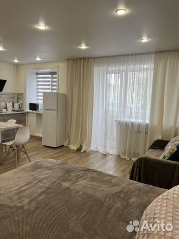 

Квартира-студия, 32 м², 1 кровать