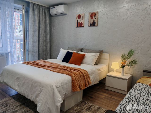 

1-к. квартира, 40 м², 2 кровати