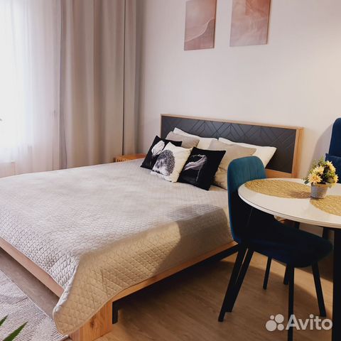 

Квартира-студия, 28 м², 2 кровати