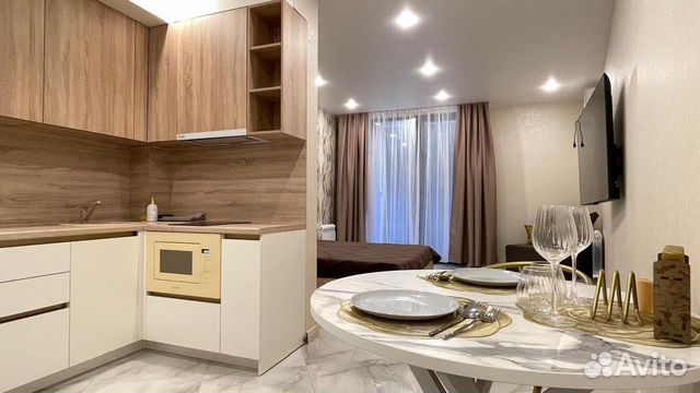 

Квартира-студия, 30 м², 2 кровати