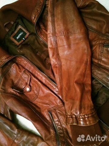 Натуральная кожаная куртка