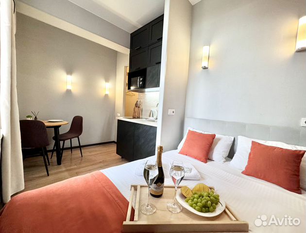 

Квартира-студия, 19 м², 1 кровать