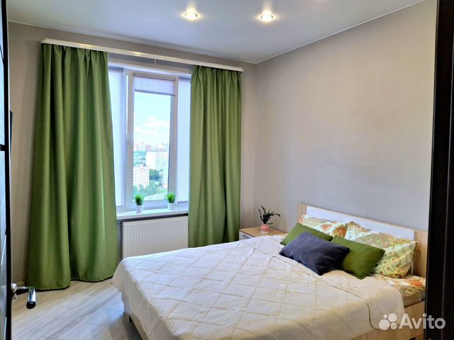 

1-к. квартира, 40 м², 2 кровати