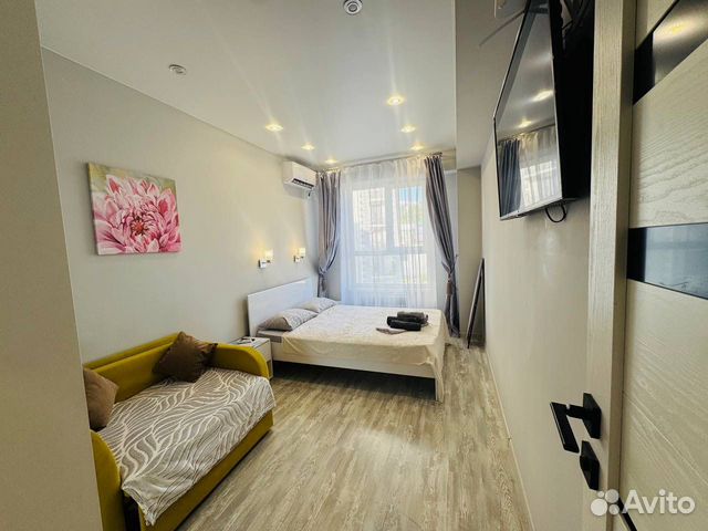 

1-к. квартира, 40 м², 3 кровати