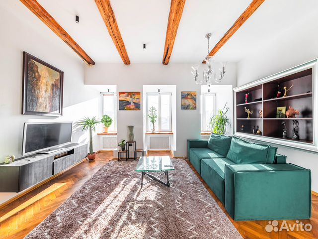 

1-к. квартира, 80 м², 2 кровати