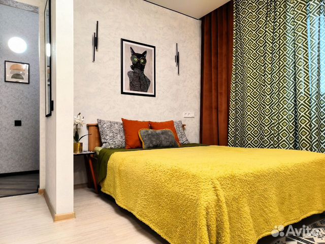 

1-к. квартира, 33 м², 2 кровати
