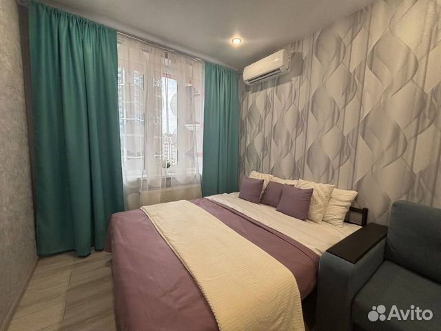 

1-к. квартира, 42 м², 2 кровати