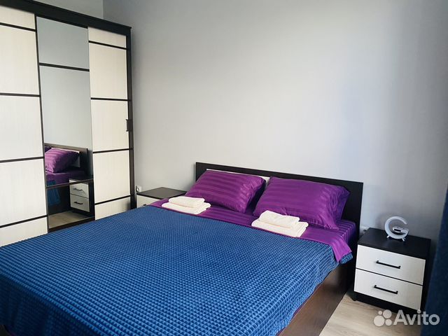 

1-к. квартира, 40 м², 2 кровати