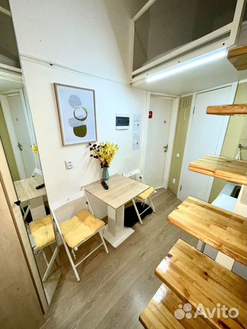 

Квартира-студия, 15 м², 1 кровать