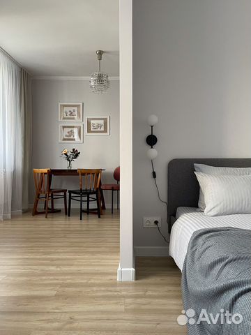 

1-к. квартира, 42 м², 2 кровати