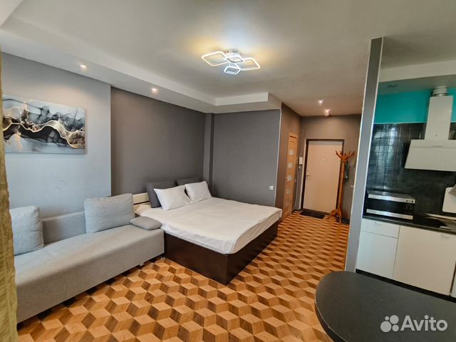 

Квартира-студия, 28,5 м², 2 кровати