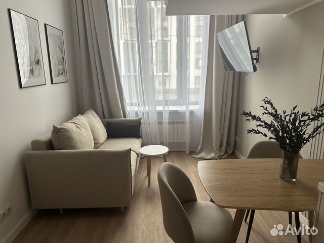 

Квартира-студия, 37 м², 2 кровати