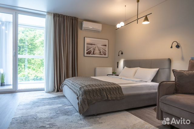 

Квартира-студия, 52,3 м², 2 кровати