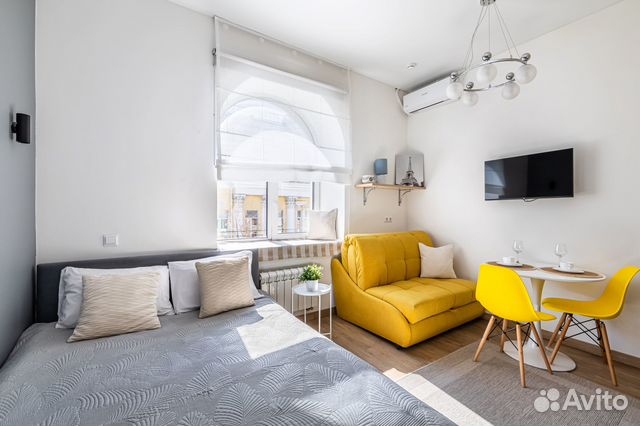 

Квартира-студия, 20 м², 2 кровати