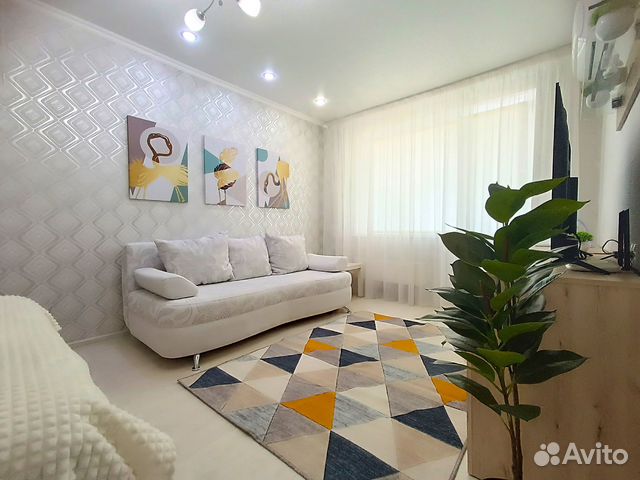 

1-к. квартира, 34 м², 2 кровати