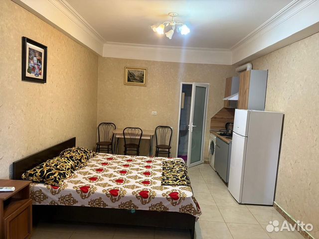 

Квартира-студия, 25 м², 2 кровати