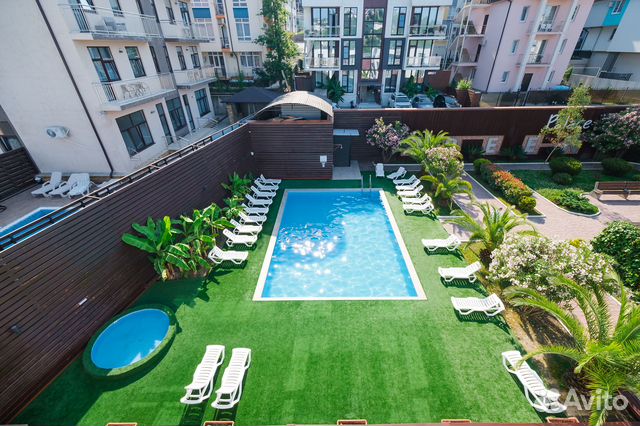 

Квартира-студия, 42 м², 2 кровати
