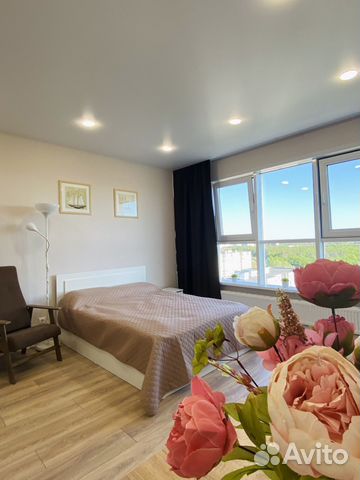 

Квартира-студия, 33 м², 1 кровать