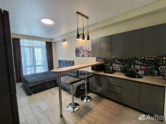 

Квартира-студия, 25 м², 2 кровати